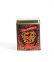 Sandersons English Breakfast Tea - Metaldse til 100 g Te