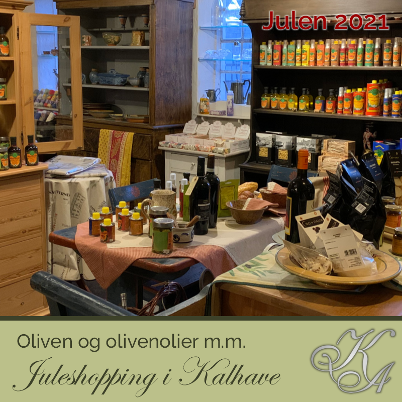 Oliven og olivenolie | Delikatesser fra Kalhave Antik
