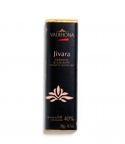 Valrhona - Jivara Lait 20 g Bar   40% Kakaoindhold
