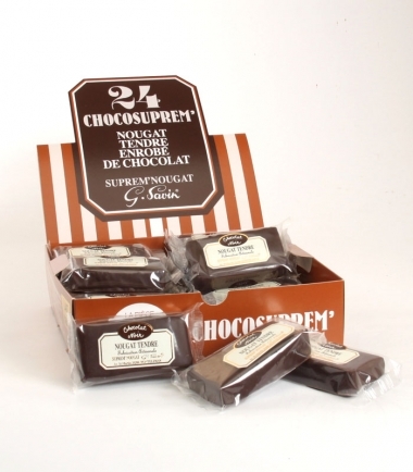 Nougat Tendre au Chocolat Noir Nougat med Mrk Chokolade 50 g