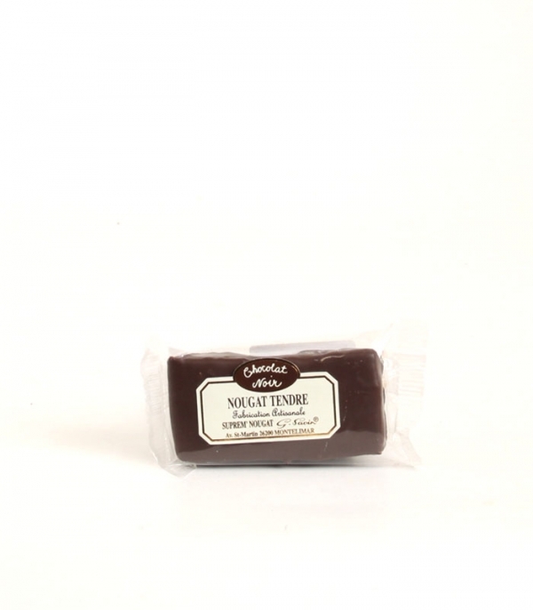 Nougat Tendre au Chocolat Noir Nougat med Mrk Chokolade 50 g