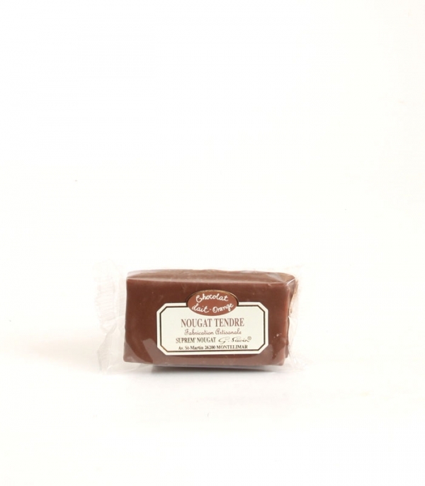 Nougat au Chocolat Lait-Orange Nougat Lys Orangechokolade 50g