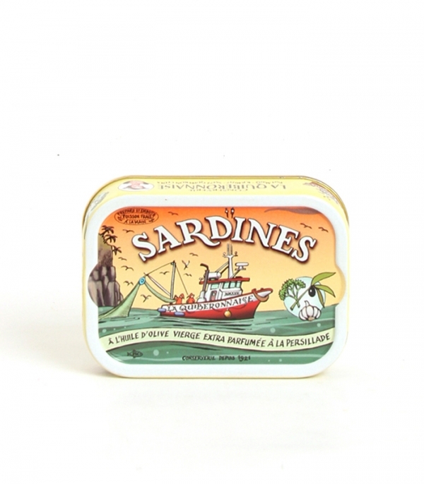 Sardines á l´Huile d´Olive Vierge Extra Persillade 115 g