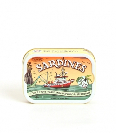 Sardines á l´Huile d´Olive Vierge Extra Persillade 115 g