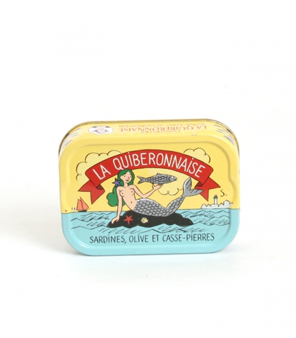 Sardines Olive Et Casse-Pierres 115 g Sardiner med Sfennikel