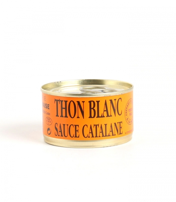 Thon Blanc Sauce Catalane 134g La Quiberonnaise
