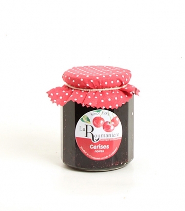 Confiture Cerises Noires Sort Kirsebær Marmelade 335 g