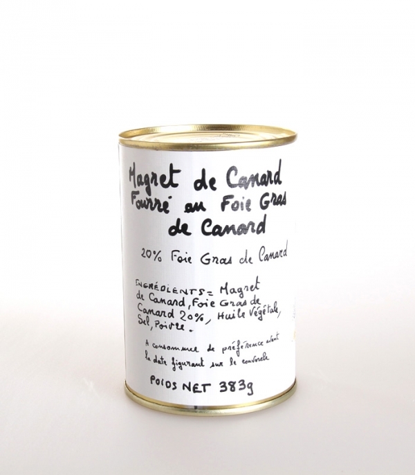 Magret de Canard Fourr au 20% Foie Gras de Canard 383 g
