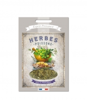 Herbes Poissons 40 g Fiske Krydderurte Blanding - Refill