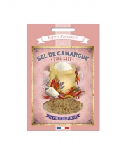 Sel de Camargue au Piment d'Espelette 120 g Fint Havsalt med Espelette Peber - Refill