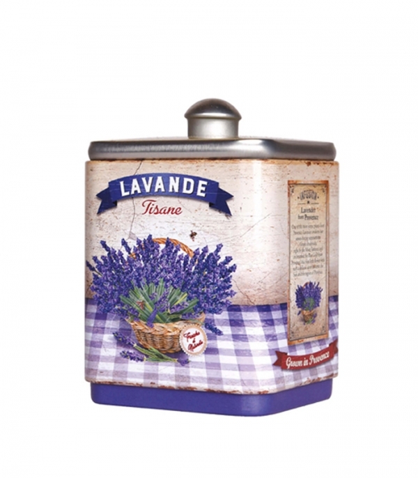 Tisane Lavande De Provence Lavendel Urtete i Fin Metaldse