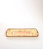 Plat á Cake Ny Rose Antique L33,5 cm Kagefad Provence Keramik