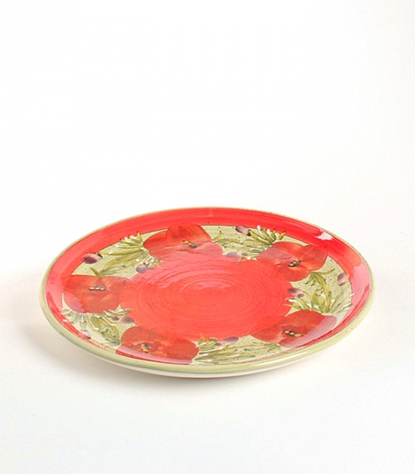 Assiette Ronde Plate  25 cm Floralie Provence Keramik