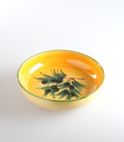 Assiette Ronde Creuse Olive Ø 19 cm Provence Keramik