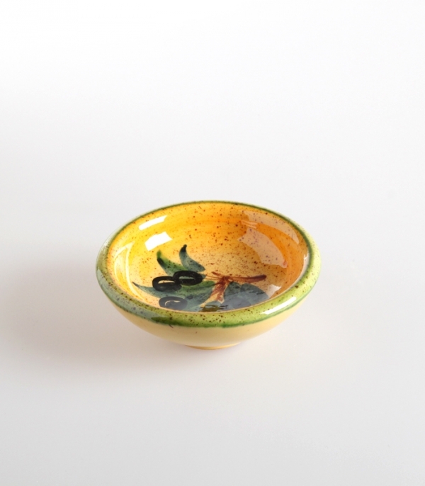 Coupelle Basse  9,5 cm Olive Provence Keramik
