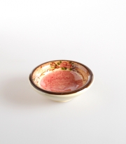Coupelle Basse � 9,5 cm Rose Antique Provence Keramik