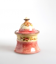 Sucrier Rose Antique Ø 11,5 cm Sukkerskål Provence Keramik
