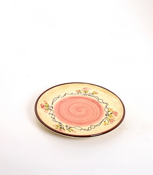 Assiette Ronde Dessert Ny Rose Antique Ø 19 cm Keramik